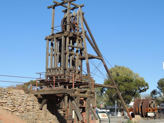 Broken Hill Mine Stand